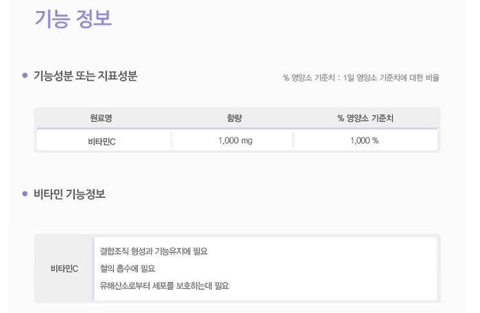 간식류 고려은단 비타민C 1000(1080mgx120정/고려은단)